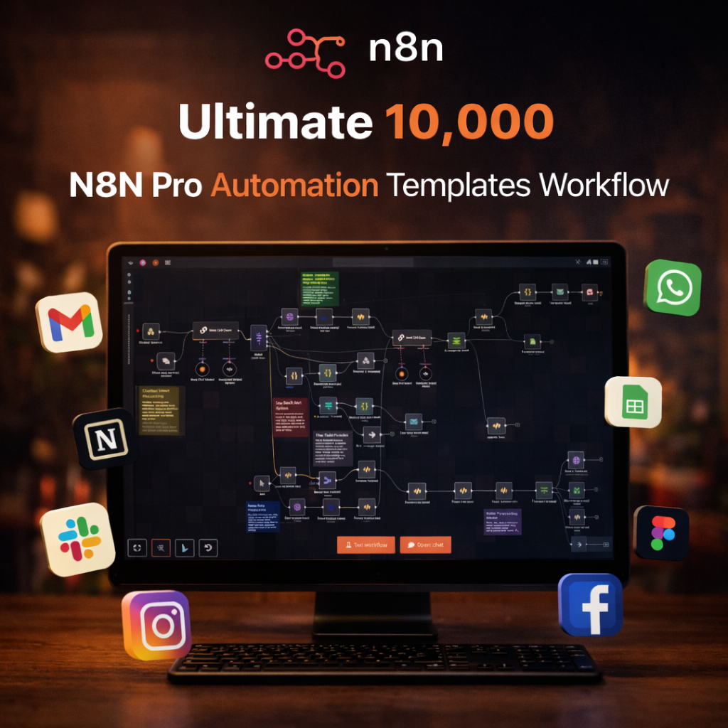 10K N8N Templates Workflow Automation