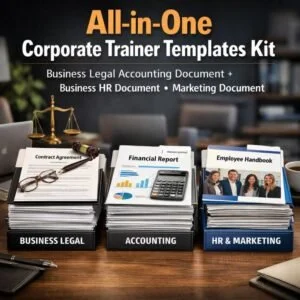 Corporate Trainer Kit Templates